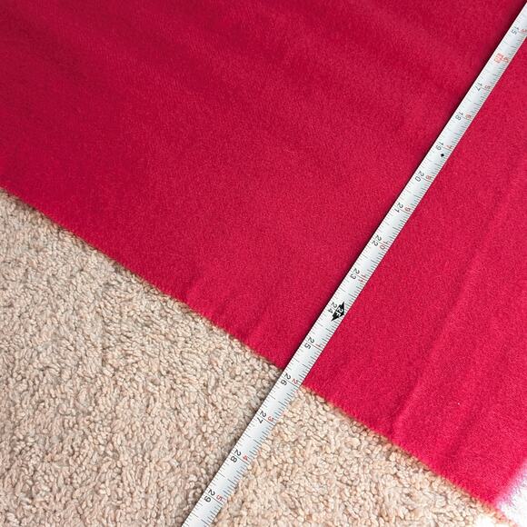 COS Fringed Pink Cozy Pure Wool Shawl Scarf - Picture 5 of 6